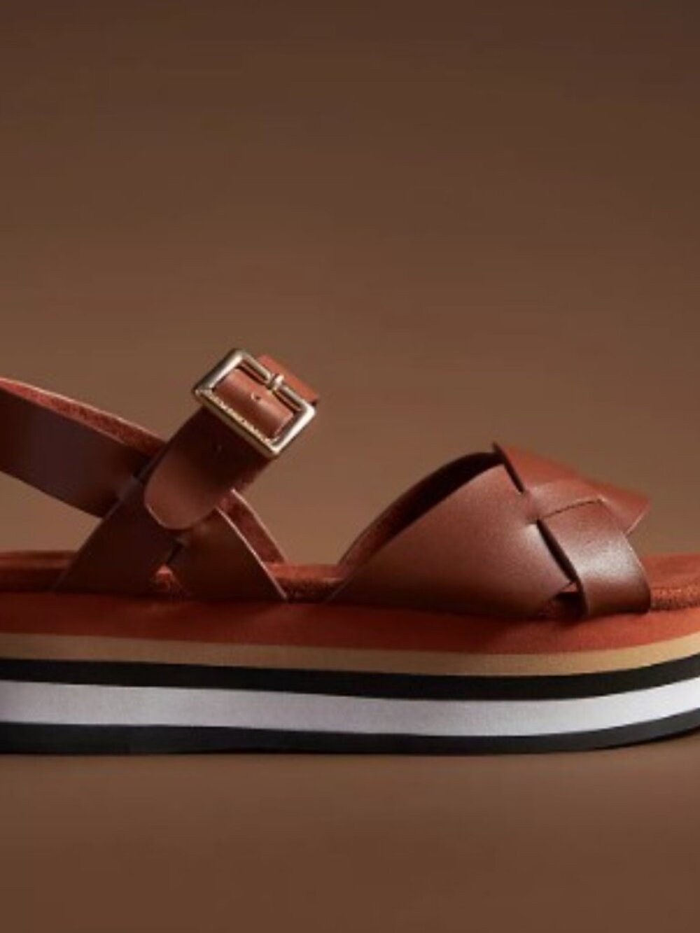 Kelsi Dagger Brooklyn Breeze Platform Sandals Size 6.5/EU 37.5